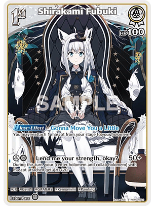 Shirakami Fubuki - hBP02-012 - Rare 