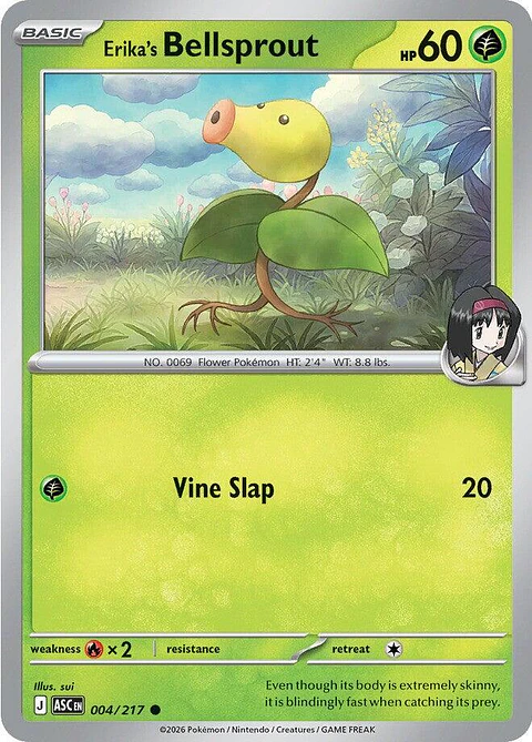 Erika's Bellsprout - 004/217 - ASC