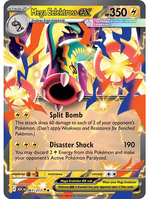 Mega Eelektross ex - 061/217 - ASC