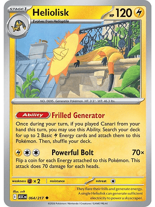 Heliolisk - 064/217 - ASC