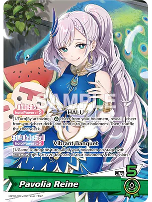 Pavolia Reine - hBP02-002 - Oshi Super Rare