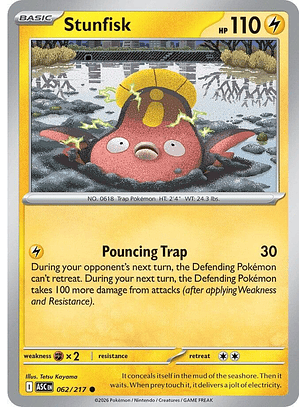 Stunfisk - 062/217 - ASC