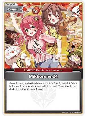 Mikkorone 24 - hBP02-084 - Uncommon 