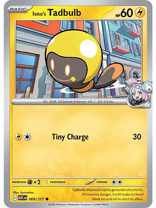 Iono's Tadbulb - 069/217 - ASC