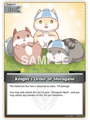 Knight's Order of Shirogane - hBP02-100 - Common 