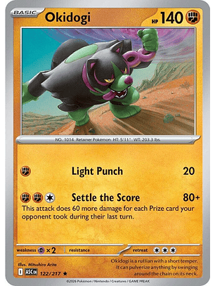 Okidogi - 122/217 - ASC
