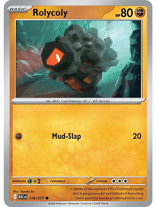 Rolycoly - 128/217 - ASC