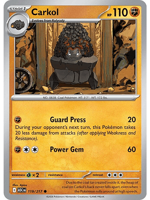 Carkol - 119/217 - ASC