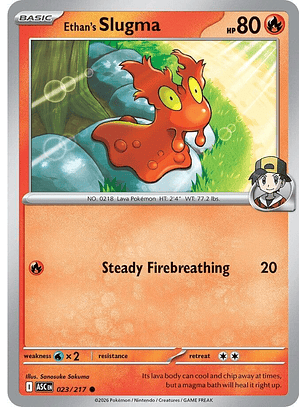 Slugma de Ethan - 023/217 - ASC