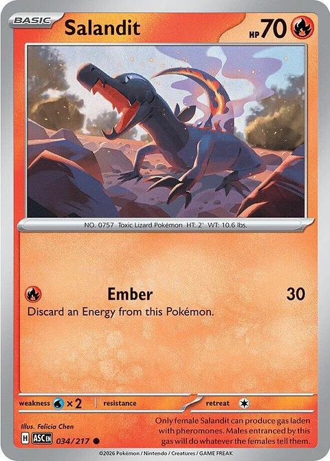 Salandit - 034/217 - ASC