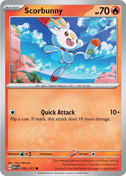 Scorbunny - 036/217 - ASC