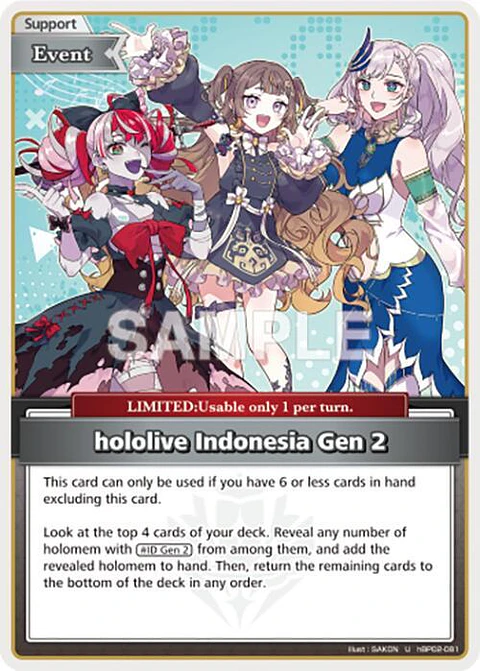 hololive Indonesia Gen 2 - hBP02-081 - Uncommon 