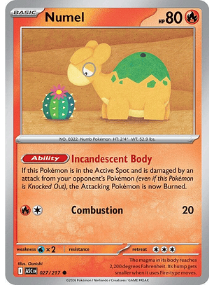  Numel - 027/217 - ASC