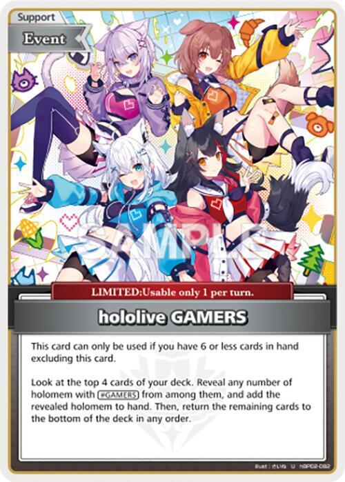 hololive GAMERS - hBP02-082 - Uncommon  1