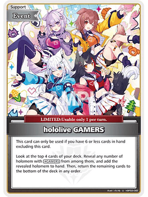 hololive GAMERS - hBP02-082 - Uncommon 