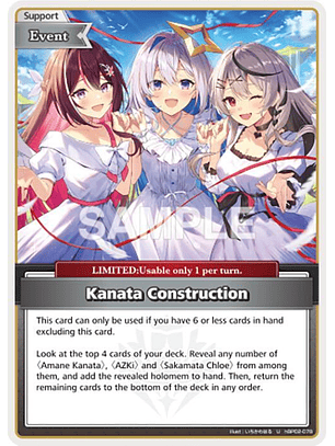 Kanata Construction - hBP02-078 - Uncommon 