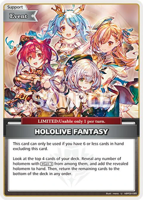 HOLOLIVE FANTASY - hBP02-085 - Uncommon 