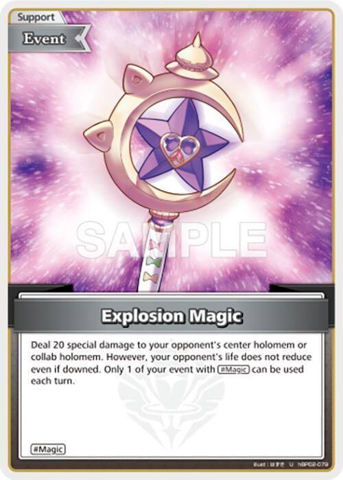 Explosion Magic - hBP02-079 - Uncommon  1