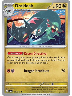 Drakloak - 159/217 - ASC
