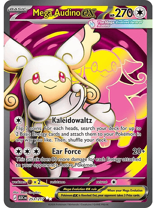 Mega Audino ex - 253/217 - ASC