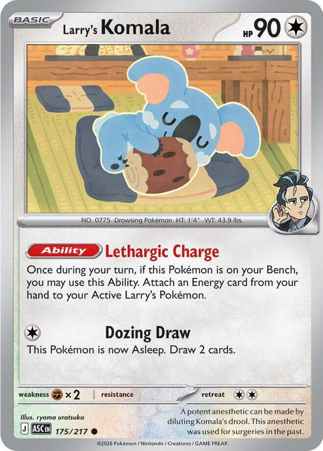 Larry's Komala - 175/217 - ASC  1