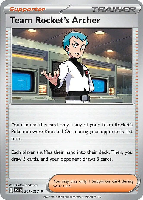 Team Rocket's Archer - 201/217 - ASC