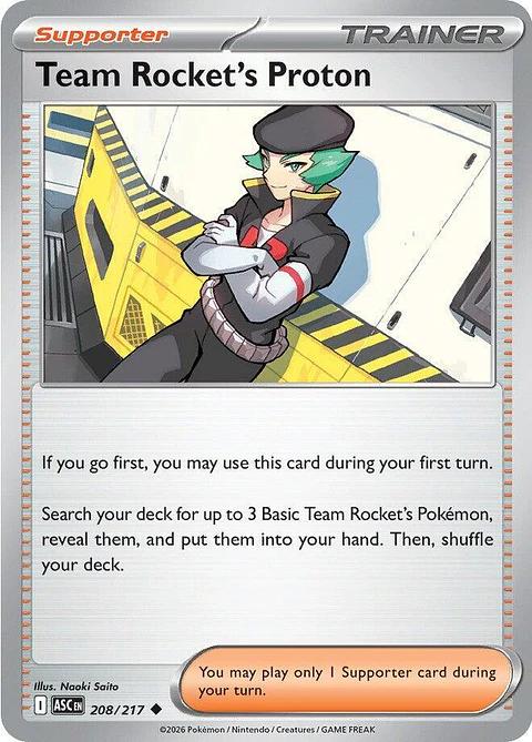 Team Rocket's Proton - 208/217 - ASC