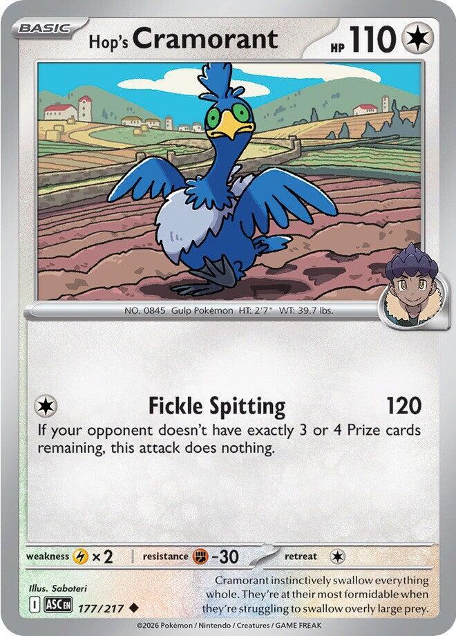 Hop's Cramorant - 177/217 - ASC 1
