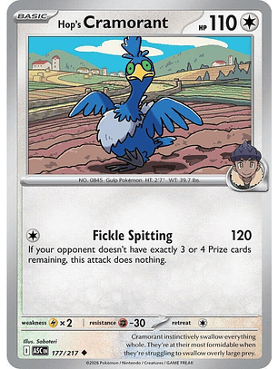 Hop's Cramorant - 177/217 - ASC