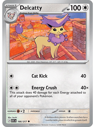 Delcatty - 166/217 - ASC