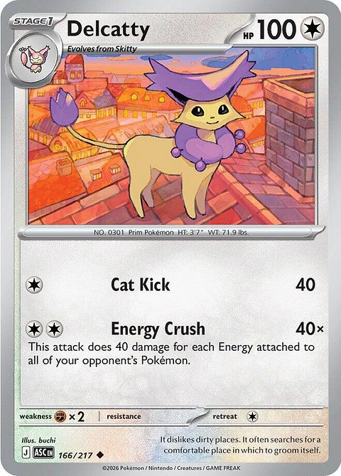 Delcatty - 166/217 - ASC