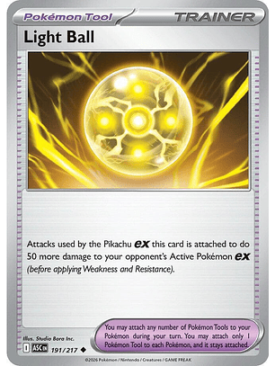Light Ball - 191/217 - ASC