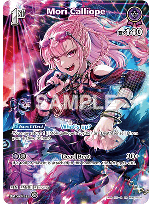 Mori Calliope - hBP02-058 - Super Rare