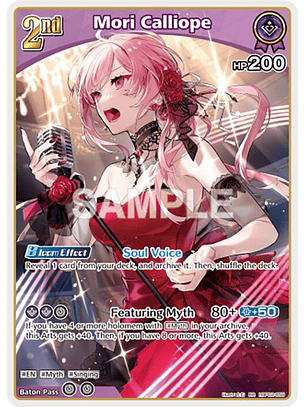 Mori Calliope - hBP02-059 - Double Rare