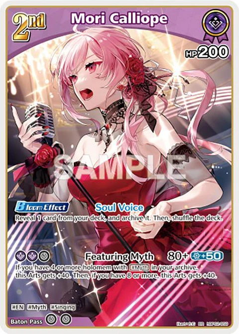 Mori Calliope - hBP02-059 - Double Rare