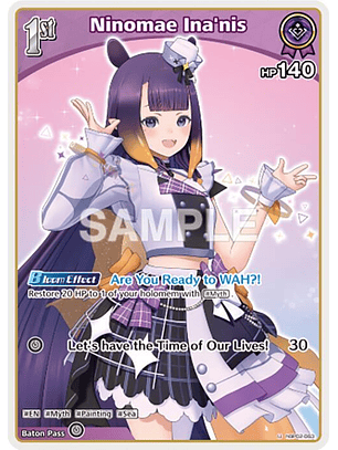 Ninomae Ina'nis - hBP02-063 - Uncommon 