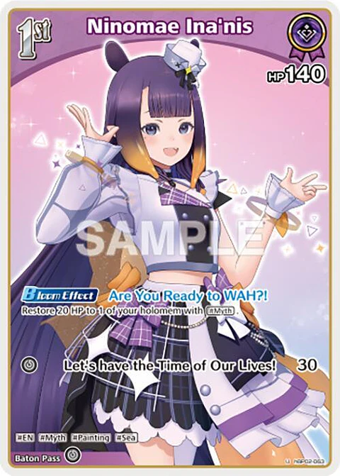Ninomae Ina'nis - hBP02-063 - Uncommon 