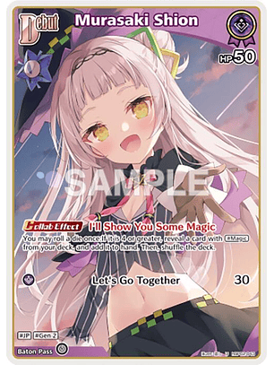 Murasaki Shion - hBP02-043 - Uncommon 