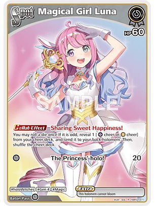 Magical Girl Luna - hBP02-071 - Rare 
