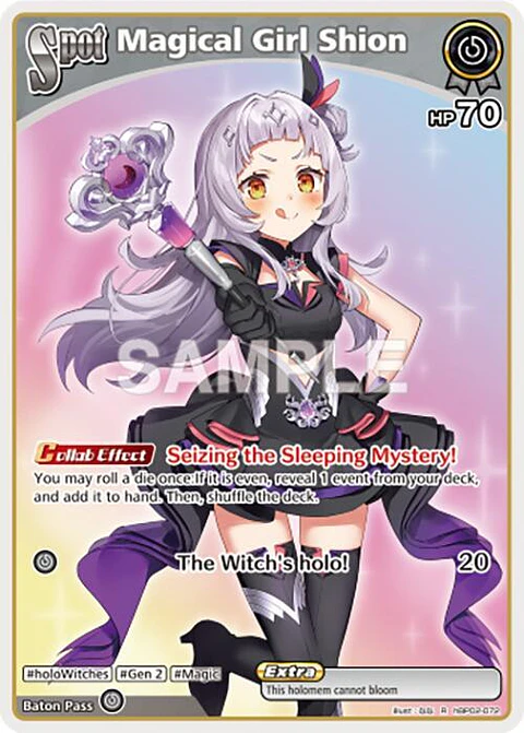 Magical Girl Shion - hBP02-072 - Rare