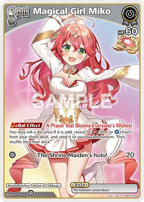 Magical Girl Miko - hBP02-069 - Rare 
