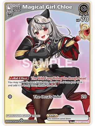 Magical Girl Chloe - hBP02-074 - Rare 