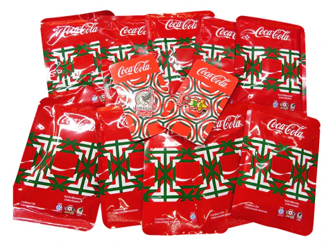 Pines Coca Cola Paquete con 10 Unidades 