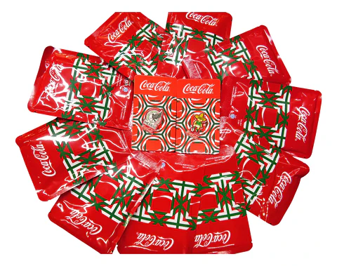 Pines Coca Cola Paquete con 10 Unidades 