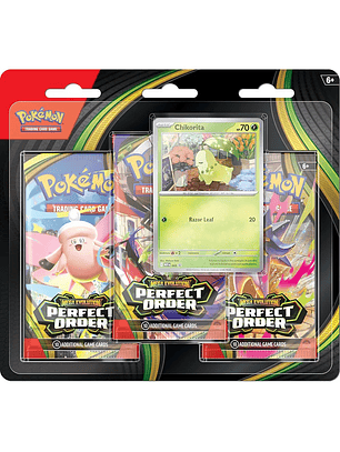 Pokémon TCG: Mega Evolution - Perfect Order 3-Booster Blister