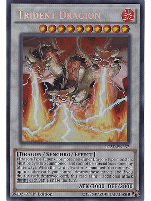 Trident Dragion - LC5D-EN237 - Secret Rare