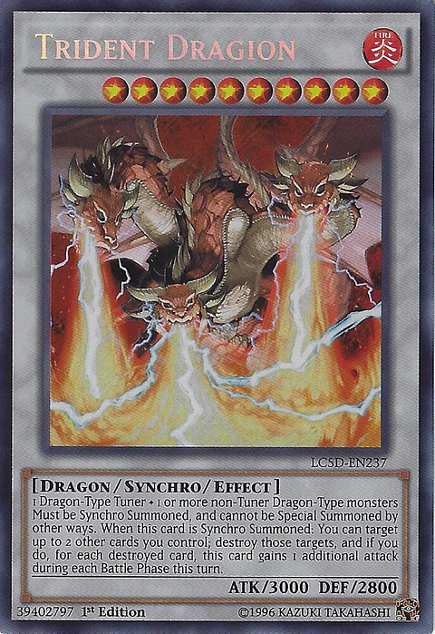 Trident Dragion - LC5D-EN237 - Secret Rare