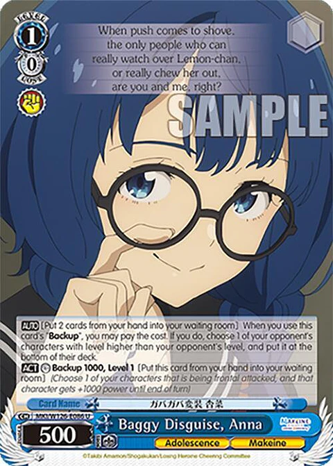 Baggy Disguise, Anna - MKI/W126-E086 U - Uncommon