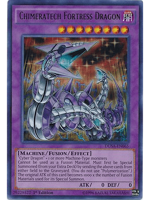 Chimeratech Fortress Dragon - DUSA-EN065 - Ultra Rare