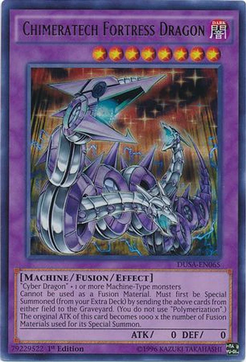 Chimeratech Fortress Dragon - DUSA-EN065 - Ultra Rare